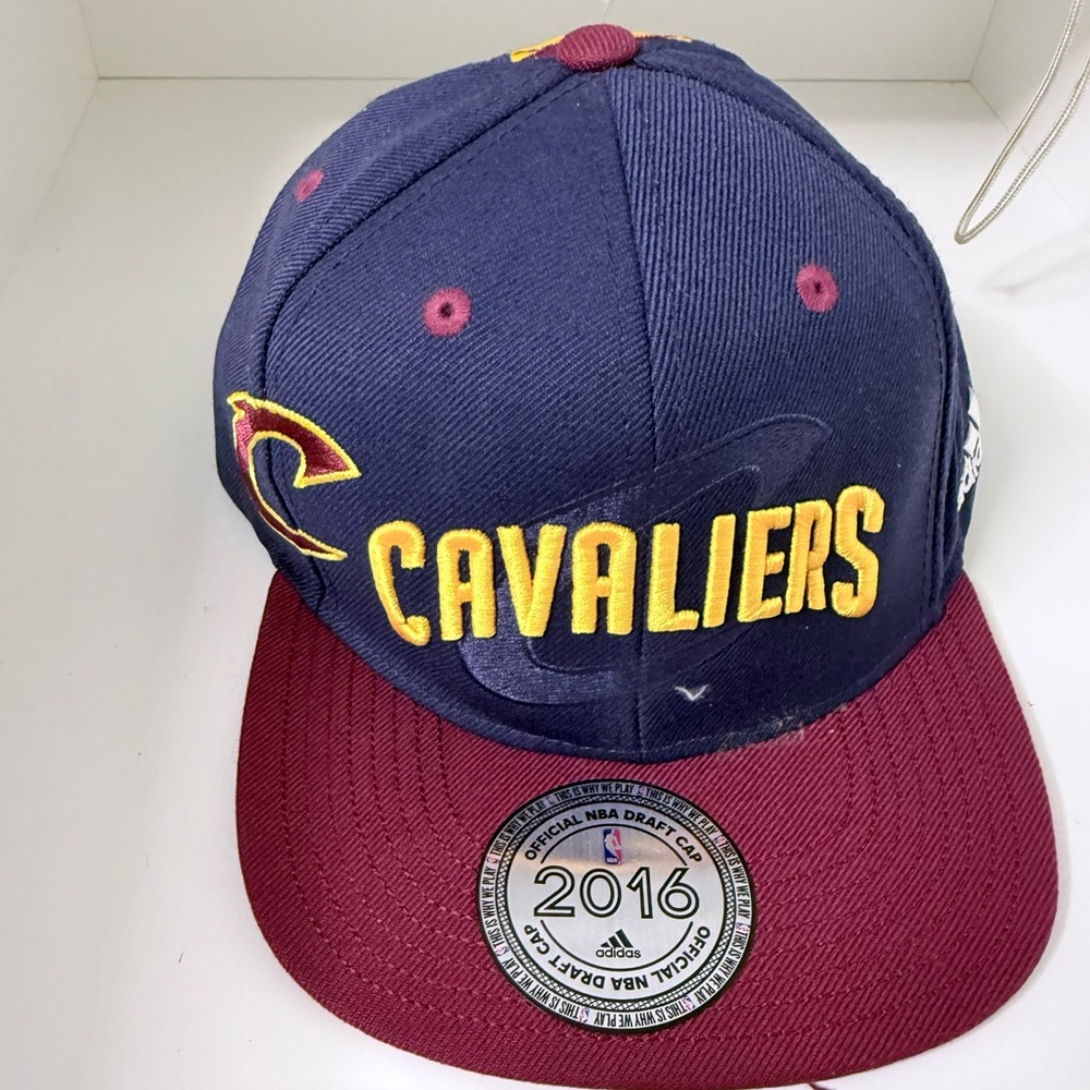Adidas Cavaliers Blue Snapback Hat